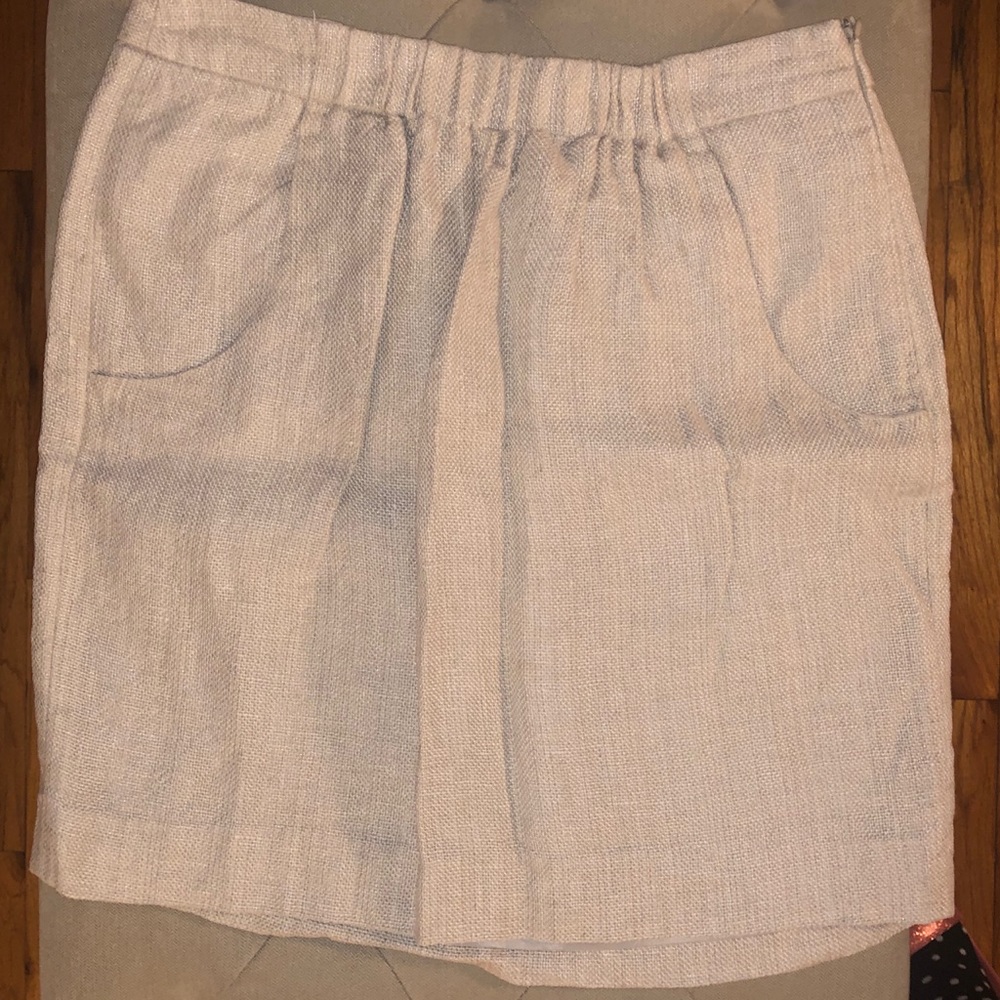 Ann Taylor Loft Linen Skirt